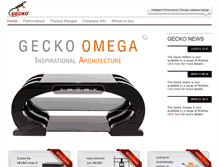 Tablet Screenshot of gecko-furniture.co.uk